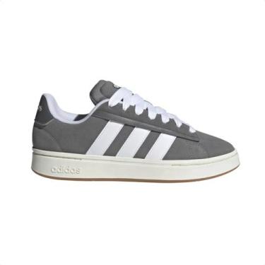 Imagem de Tênis Casual Masculino Adidas Grand Court Alpha Cinza, Grefou, Ftwwht,