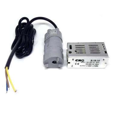 Imagem de Kit Mini Bomba D'Agua (D25) + Fonte 12V 1.25A 15W + Boia Nivel Automát