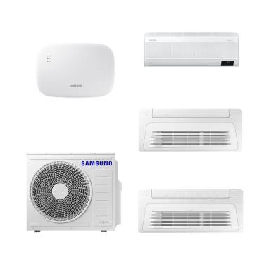 Imagem de Ar Condicionado Samsung  Tri-Split WindFree 28.000 BTUs Q/F - 12000 HW + 12000 Cst 1via + 18000 Cst 1via 