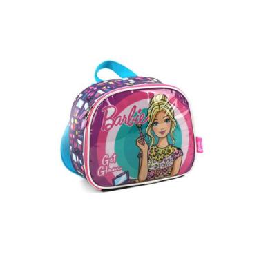 Imagem de Lancheira Termica Escolar Infantil Menina Original Barbie, Roxo