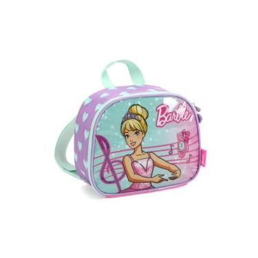 Imagem de Lancheira Termica Escolar Infantil Menina Original Barbie, Rosa