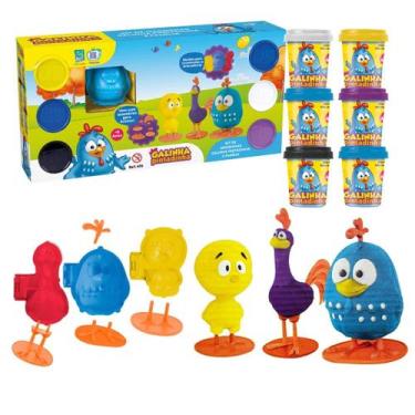 Imagem de Kit Massinha Galinha Pintadinha e Família 616 - Super Toys