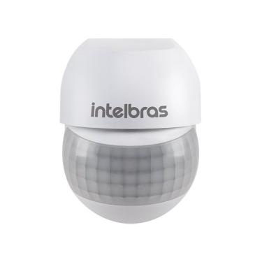 Imagem de Sensor de Presença ESP 180 Acende e Apaga a Luz Automaticamente com Fotocélula e Controle de Tempo Branco Intelbras
