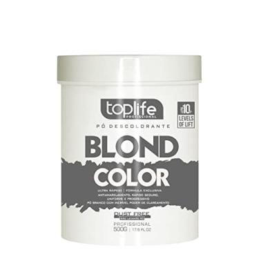 Imagem de Pó Descolorante Branco 10 tons Ultra Rápido Toplife Blond Color 500gr