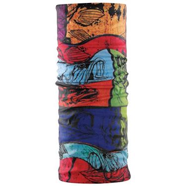 Imagem de Bandana multifuncional para cabeça SunBandit da Flying Fisherman, máscara de proteção UV e suporte para pescoço, 12 formas de usar, boca grande