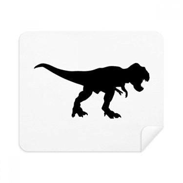 Imagem de Pano de limpeza Dinosaur Black Bones Die Out Limpador de tela 2 peças de tecido de camurça