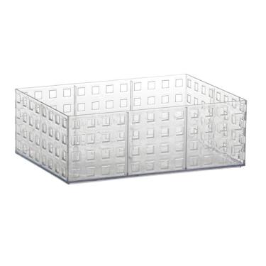 Imagem de Caixa Box Organizador Empilhavel 23x16 X8 cm Quadratta Crist
