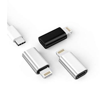 Imagem de Adaptador USB C para Lightning, adaptador Lightning macho para USB fêmea, carregamento para Apple iPhone 12/11/pro/max/XS/XR/X/8 7 Plus/6S/SE2/Ipad Pro Air Mini 2020 2019 conversor de cabo carregador