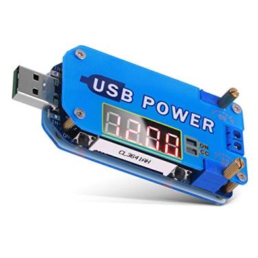 Imagem de PEMENOL Módulo de fonte de alimentação USB ajustável 15W DC-DC, 5V a 3,3V 9V 12V 24V 30V Módulo Step Up / Down CVCC Buck Boost Conversor de tensão com invólucro