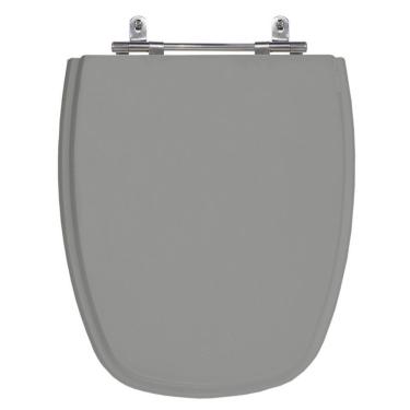 Imagem de Assento Laqueado Monte Carlo Cinzavip Escuro Tampa Vaso Deca