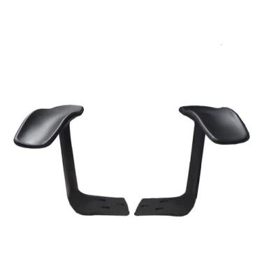 Imagem de Par de Braços Ergonômicos Fixos Brisa para Cadeiras de Escritório, Diretores e Presidentes, Apoio Confortável, Instalação Fácil - Escritex
