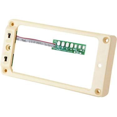 Imagem de Seymour Duncan Anel de montagem TS-2 Triple Shot esculpido na parte superior do captador em creme