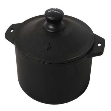 Imagem de Panela De Ferro Fundido Tampa De Ferro 280x115 Met.Met. Venâncio