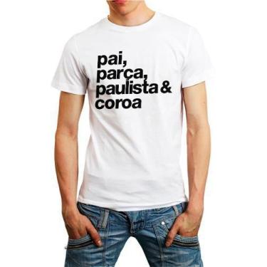 Imagem de Camisa Camiseta Personalizada Dia Dos Pais Papai - Vetor Camisaria