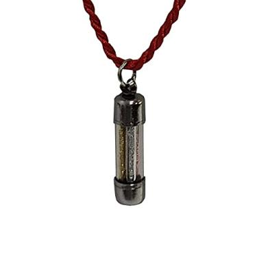 Imagem de Pingentes de Buda amuleto tailandês Takrut Magic Holy para homens mulheres Arjan Nu Kanpai Yantra 5 fileiras com colares corda vermelha feita à mão proteger rico charme comércio saúde riqueza dinheiro para o sucesso Grande boa sorte, Aço inoxidável e latão, inoxidável