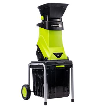 Imagem de Earthwise Triturador elétrico com fio de jardim GS70015 15 Amp, cesto de coleção