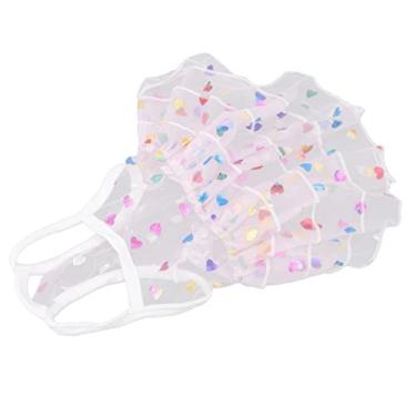 Imagem de Vestido de princesa para animais de estimação bonito guarda-sol para festa de cachorro, saia para gatos brincarem