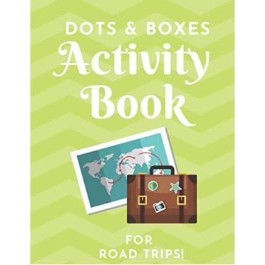 Imagem de Dots & Boxes Activity Book - For Road Trips!: Dots and Boxes Game Notebook - 9x9, 6x6, 4x4 Grids - Short or Long Games - Play with Friends - Classic Pen & Paper Games (8.5 x 11 inches)
