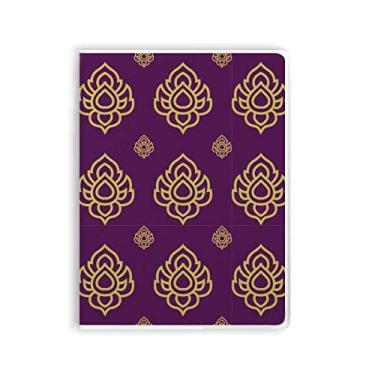 Imagem de Kingdom Golden Purple Art Illustration Caderno Capa de Goma Diário Capa Macia Diário