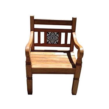 Imagem de Poltrona Rústica Murray em Madeira de Demolição - Cód 2437