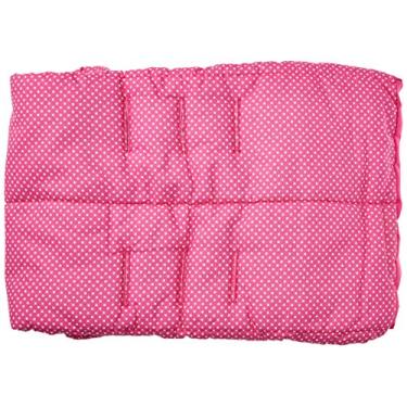 Imagem de Alan Pierre Baby, Capa Para Carrinho - Pliko Sem Bordado, Pink Po? Branco