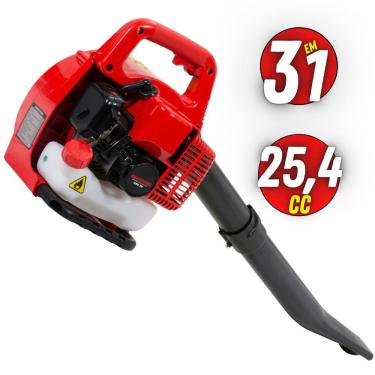Imagem de Soprador Kawashima KWB26 Motor 2T A Gasolina Com Saco Coletor De 50 Litros Acelerador C...