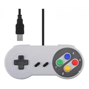 Controle Joystick USB Super Nintendo SNES P/ PC Win Emulador - Knup -  Controle para PC - Magazine Luiza