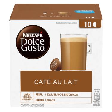 Imagem de Café em Cápsula Nescafé Dolce Gusto Au Lait 100g 10Caps