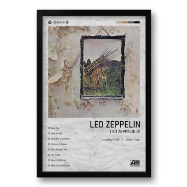 Imagem de Quadro Álbum Spotify Led Zeppelin IV- Led Zeppelin - 40x60cm