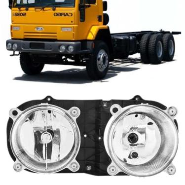 Imagem de FAROL DUPLO H7 CACHIMBO ESQ CARGO 06 A 11 HORIZONTAL