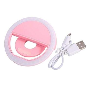 Imagem de Selfie SG11 Rosa Ring Light 36 Anel Led Flash Celular, H Maston, 37852362, Rosa