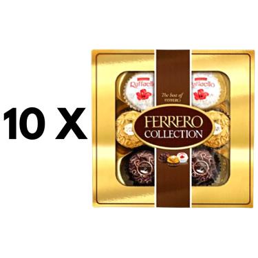 Imagem de Kit Chocolate Ferrero Collection 10cx c/ 7un cada