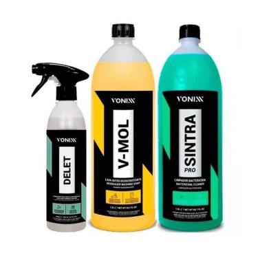 Imagem de Kit Lava Auto V Mol 1,5l Delet 500ml Sintra Pro 1,5l Vonixx