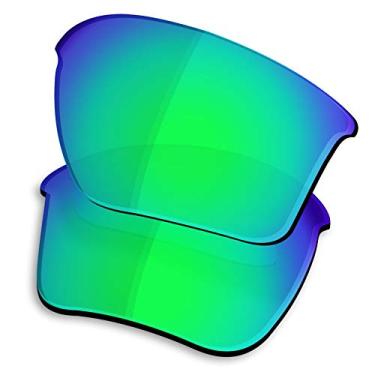 Imagem de OSharp Lentes de substituição de desempenho para óculos de sol Oakley Flak Jacket XLJ - Verde Jade