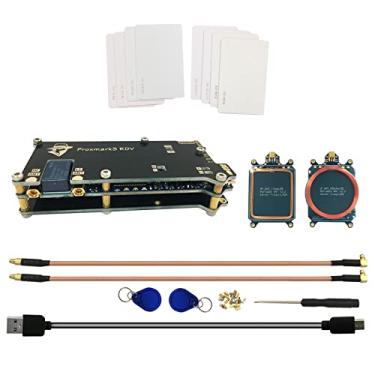 Imagem de Memória 512k Proxmark3 RDV2 atualizada PM3 DEV Proxmark 3 Kit NFC RFID Cloner Reader IC ID M1 Leitor de cartão gravador copiador duplicador 125 kHz 13,56 MHz