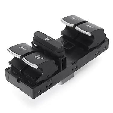 Imagem de Interruptor da janela elétrica Controle Lifter 5K4959857 Compatível com VW Golf Gti Jetta Passat Tiguan Coelho 2004 2005 2006 2007 2008 2009 2010 2011 2012 2013 2014 2015 5ND959857 Acessórios para car