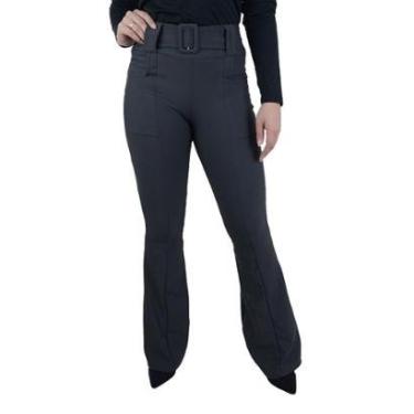 Imagem de Calça Feminina Autenticada Social Flare-Feminino