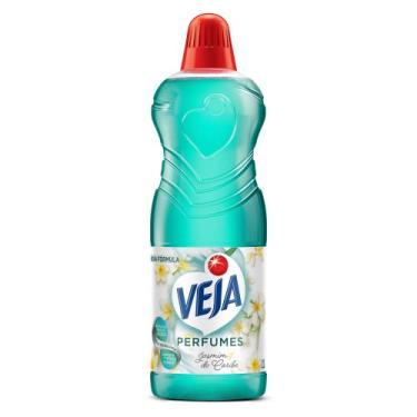 Imagem de Limpador Perfumado Veja Jasmin do Caribe - 1L, Veja, Azul