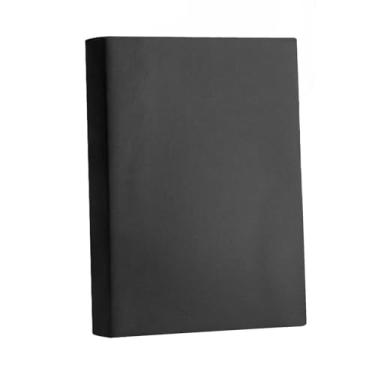 Imagem de Joucien Caderno grosso grande capa macia Cornell em branco Caderno A4 Preto Cinza-Cornell páginas internas (200 páginas regulares)