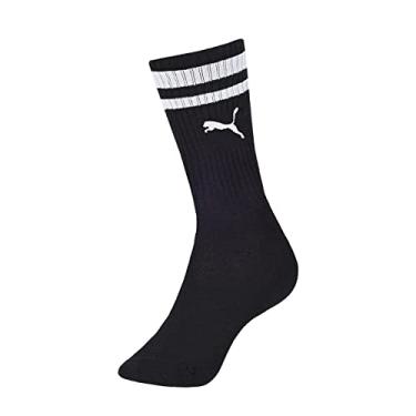 Imagem de Meia Esportiva Cano Longo, Puma, Masculino, Preto, 39/43