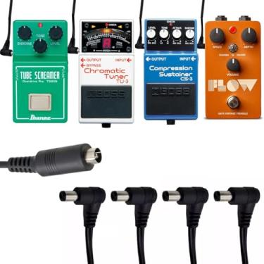 Imagem de Cabo Extensor Fonte De Pedais Mxt P/ 4 Pedais Com 20cm