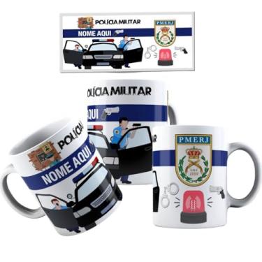 Imagem de Canecas de Porcelana Personalizadas Profissões 7 (Policia Militar)