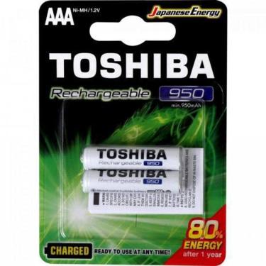 Imagem de Pilha Recarregável Aaa 1,2V 950Mah Toshiba - Com 2 Un