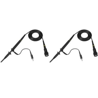 Imagem de 2pcs 60MHz Osciloscópio Sonda de Alta Tensão 2000V 1,2m Cabo Comutável 100X Atenuação Equipamento de Teste Profissional Com Acessórios P4060 para Anéis Marcadores Identificação