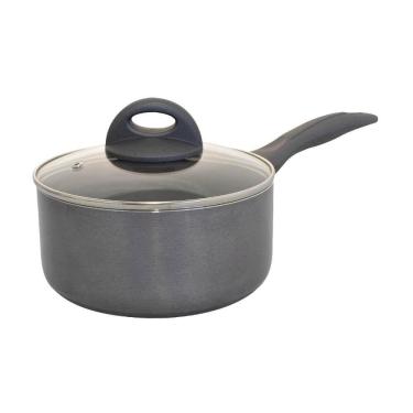 Imagem de Panela Antiaderente Revestimento Cerâmico Ceramic Life Smart Plus Cinza 16cm - Brinox