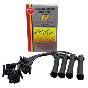 Imagem de Jogo Cabos Vela Ngk Ford Courier Fiesta 1.4 16v Scf11, Não se aplica