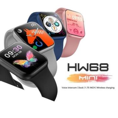 Imagem de Relogio Smartwatch HW68 Ultra Mini Relógio Inteligente para Mulheres, 