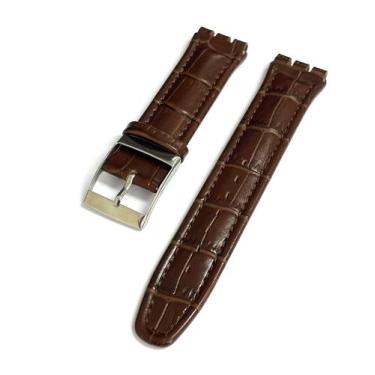 Imagem de Pulseira Relógio Couro 17,19mm Para A Marca Swatch Irony.LC54 - Savoy,