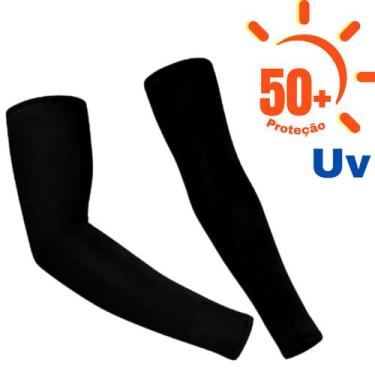 Imagem de  Manguito Protetor Manga Mangote Braço Proteçao UV 50+ Solar Bike Cicl