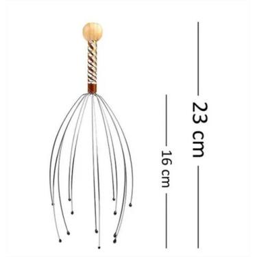 Imagem de Massageador 12 Pontas Anti Stress Relaxante De Cabeça - massageador ca